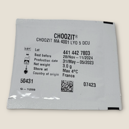 Käsekultur - Mesophil für Frisch- oder Schnittkäse - Choozit MA4001 LYO